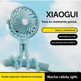 Resim Ayarlanabilir Tripod Ve Usb Şarjlı Taşınabilir Elektrikli Vantilatör Normal Stil2, 