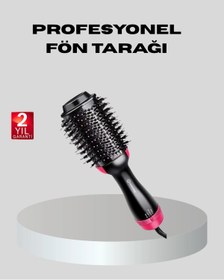 Resim shopwave 1200W Fön Tarağı – 3 Isı Ayarı, Negatif İyonlu, Hızlı ve Pürüzsüz Sonuç 