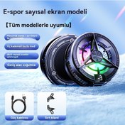 Resim Profesyonel Çift Çekirdekli Telefon Soğutucu - Yarı İletken Buzlanmalı Manyetik Soğutma Kılıfı, Oyun & Canlı Yayın İçin Yüksek Performans 3 