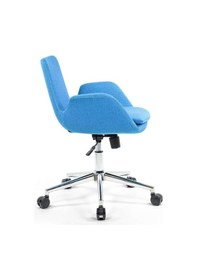Resim Mobilya Çalışma Koltuğu Mavi Çok Renkli 