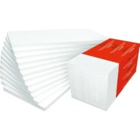 Resim Pakpiyer Isı Yalıtım Levhası Eps 3 cm Strafor Köpük Beyaz 14-16 Dns (16 Adet 8m2 )( 