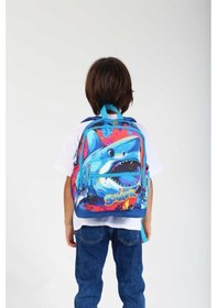 Resim Kaukko Kids Sırt Çantası Layer Shark L5185 