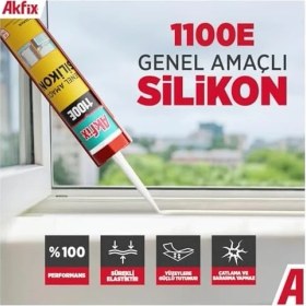 Resim Storemax 1100E Genel Amaçlı Siyah Silikon 280 gr 