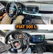 Resim Fiat 500 L 2013/2017 10 İnç 6-64 Pro Model Qled Ekran 9" 