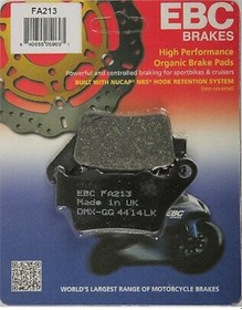 Resim 2012-2013 Husqvarna Nuda 900R Arka Fren Balatası Ebc Fa213 Organi 