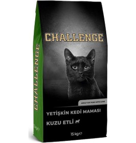 Resim Challenge Kuzu Etli Yetişkin Kedi Maması 15 KG 