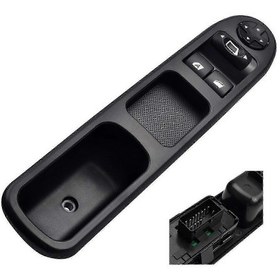 Resim Peugeot 207 Güç Regülatörü 6554qc İçin Sol Ön Cam Anahtarı 