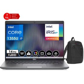 Resim Dell Latıtude 5440 13.nesil Intel I7 1355U 16GB 2tb SSD 14" W11PRO FhdDLN025L54401440+ZETTAÇANTA 