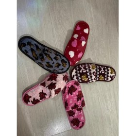 Resim Ebruli Butik Kadın Ev Terliği 5 Li 