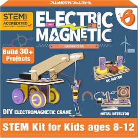 Resim STEM 8-14 Yaş Elektrik ve Manyetizma Bilim Proje Seti 