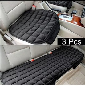 Resim Oto Mobil Araç Koltuk Kılıf Minder Seti 3lü - Her Araca Uygun 