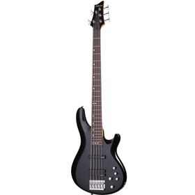 Resim Schecter C-5 Deluxe Bas Gitar (See-Thru Black) 