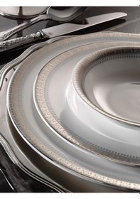 Resim Royal Canterbury Couronne Yemek Takımı 60 Parça 