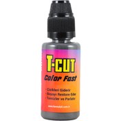 Resim T Cut Colour Fast (100ml) (Gri) Hızlı Renklendirici & Çizik Giderici & Boya Restore Edici 