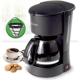 Resim Kiwi Home Kiwi Plastik Kcm-7542 Filtre Kahve Makinesi C / F R0-1 L 50 Hz / 60 Hz Filtre 