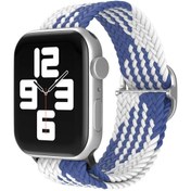 Resim AyrStore Omr Watch 42Mm Star Kordon - Mavi-Beyaz 