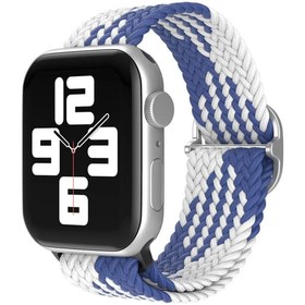 Resim AyrStore Omr Watch 42Mm Star Kordon - Mavi-Beyaz 