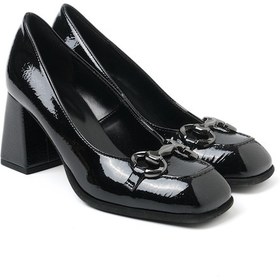 Resim Topuklu Kadın Diğer 1h4862 Comart 4862 Naplak Nero Siyah 