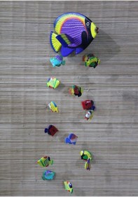 Resim Hayvan Figürlü Rüzgar Çanı No:8 - 9090768420968ynt 