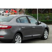 Resim ARD Pazarlama Renault Fluence 2010-2016 Karbon Kapı Direği Kaplaması Cam Direği Şık Görünüm 6 Parça 