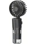 Resim Yaz İçin Mini Şarj Edilebilir El Tipi Vantilatör Cloud D Siyah, 