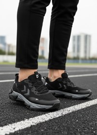Resim hummel Nano Siyah-Siyah Hafif Esnek Erkek Sneaker 