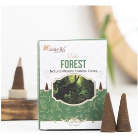 Resim Aromatika Orman Aromalı Konik Tütsü 