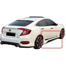 Resim Genel Markalar Honda Civic Fc5 Sedan 2015-2018 Sonrası Uyumlu Mugen Marşpiyel Takımı 