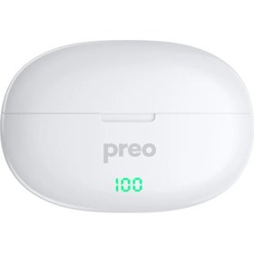 Resim Preo MS37 Pro Tws Kablosuz Beyaz Bluetooth Kulaklık 
