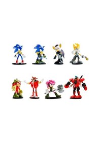Resim Sonic 6'lı Aksiyon Figür Set Model - Pmı-son6070 