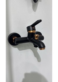 Resim Armour Armatür Banyo Bataryası Siyah Rose Siyah 