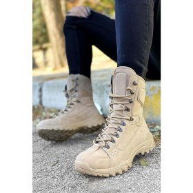 Resim Big King Çöl Postal Bot Rahat Taban ve Düz Topuk ile Outdoor Kullanım 