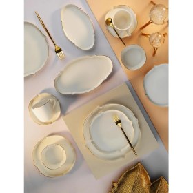 Resim Aryıldız AR249055 Sc Lavinia Gold Kahvaltı Takımı 32 Parça 