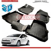Resim Fiat Grande Punto 3D Havuzlu Paspas 2006 Sonrası 