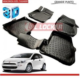 Resim Fiat Grande Punto 3D Havuzlu Paspas 2006 Sonrası 