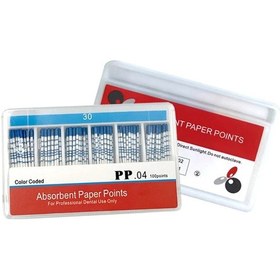 Resim Diş Emici Kağıt Noktaları 04 06 F1-f3 Kök İptal Endodonti Gutta Percha Pamuk Elyaf İpuçları Diş Gutta Percha Kağıt Noktası Firebrick 