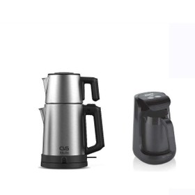 Resim Altabi Çay Makinesi Çelik C v s ve Schafer Türk Kahve Makinesi 