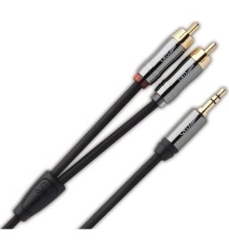Resim Qed Qe-6501 Performance Audıo 3.5Mm / Rca Kulaklık Kablosu J2P - 3 Metre 
