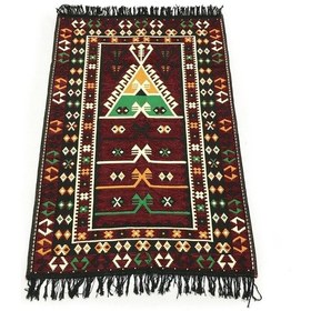 Resim Shark Anadolu Seccade Kilim 7 Bordo 