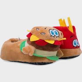 Resim Twigy Tw Sessiz Taban Burger Panduf Unisex Çocuk Panduf Tt0815 