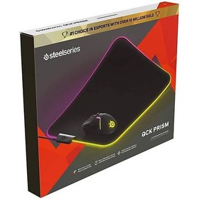 Resim SteelSeries QcK Prism Cloth RGB Mousepad - Medium 