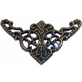 Resim Hobi Mobilya Tasarımı İçin 100adet 19x34mm Mini Antik Dekor Süs Köşelik Renkli 