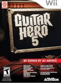 Resim Nintendo Wii Guitar Hero 5 Pal 2. El Oyun 