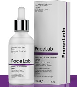Resim Facelab Yaşlanma Karşıtı Yenileyici Retinol Serum 30 ml - Retinol in Squalane 0,2% Regenerating Serum 30 ml 