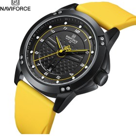 Resim Naviforce Erkek Kol Lastik Bant Spor Ordu Kuvars Erkek Saat Üst Marka Lüks Su Geçirmez 