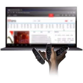 Resim Axe Tools 4g Air Mouse Wireless Klavye 2.4g Akıllı Tv Uzaktan Kumandası Android Windows Linux 