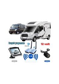 Resim Wifi Görüntü Aktarıcı+5 İnç Monitör+ Kelebek Kamera Seti 12 Volt 