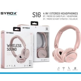 Resim Syrox Bluetooth Büyük Kulaklık - SYX-S16 