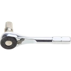 Resim Xurunkeji 1/4 İnç Cırcırlı Anahtar 6,35 Mm Altıgen Tork Anahtarları Edc-tool Anahtarı Hızlı Soket Anahtarı 