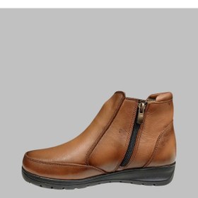 Resim Castle Black Cb-42757 Kadın Deri Comfort Bot Taba 